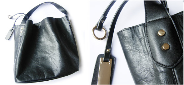 great new styles als beuteltasche in black